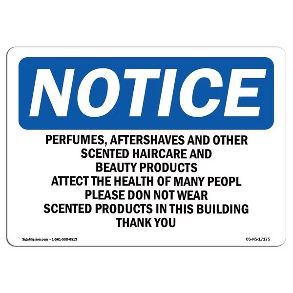 Safety Sign, OSHA Notice, 18